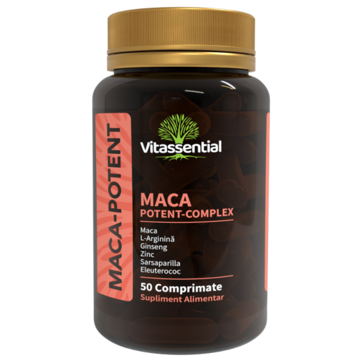 Maca Potent Complex, 50 pastile